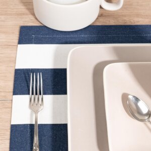 SANDER Ocean Tischset 35x50cm nightshadow blue