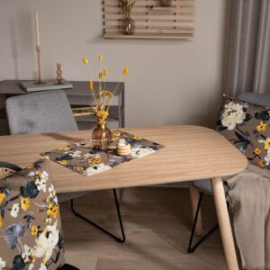 SANDER La Rosa Tischset mit schönem Blumenmotiv